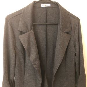 NWOT Auline Collection 3/4 Sleeve Women’s Blazer in Grey 1X